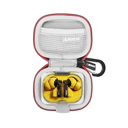 Durable Hard Case for Wireless Earbuds - Portable Storage Carrying Bag (Black)