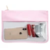 Toiletry Organizer Waterproof PVC Travel Cosmetic Portable Bag Transparent Zipper Storage bag  Female Wash Makeup Snacks Bag 2