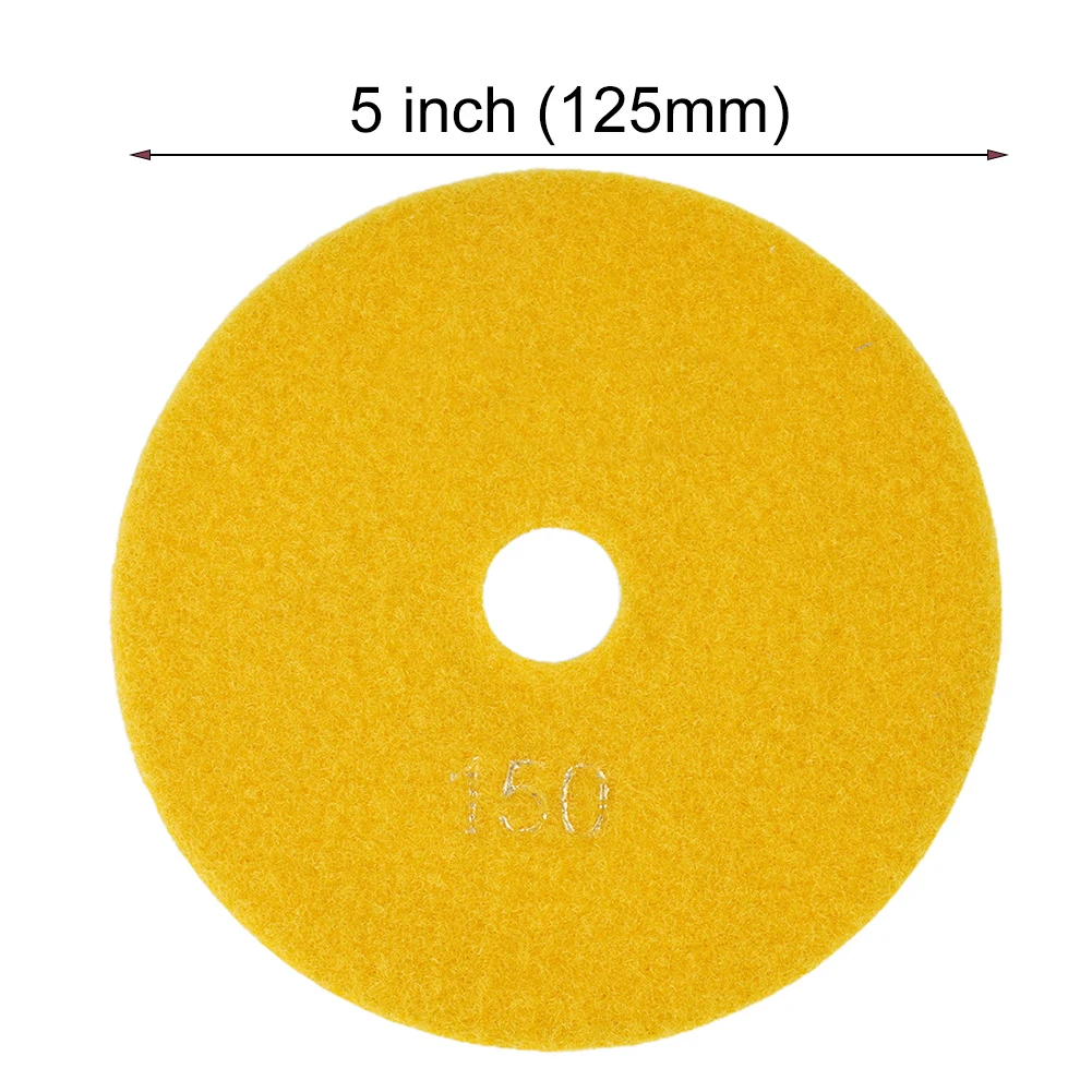Versatile 5-Inch Flexible Polishing and Grinding Disc