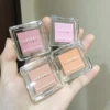 Judydoll Single Blush Portable Silky Cream Multipurpose Blusher Eyeshadow Nude Apricot Roasted Natural Brighten Skin Tone Makeup 1