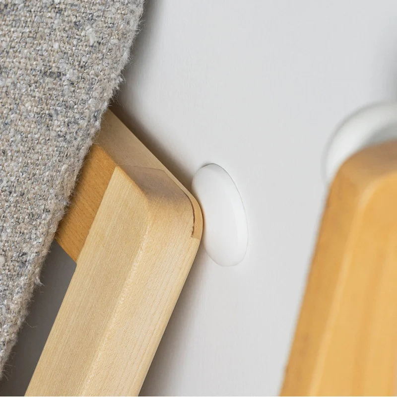 Silicone door stopper Round Strong Self Adhesive crash pad door handle bumpers Silencer Anti-collision Protector wall Sticker