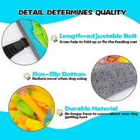 Durable Dog Snuffle Mat Puppy Sniffing Puzzle Toys Interactive Nonslip Pet Feeding Mat Portable Squeaky Slow Feeder For All Dogs 2