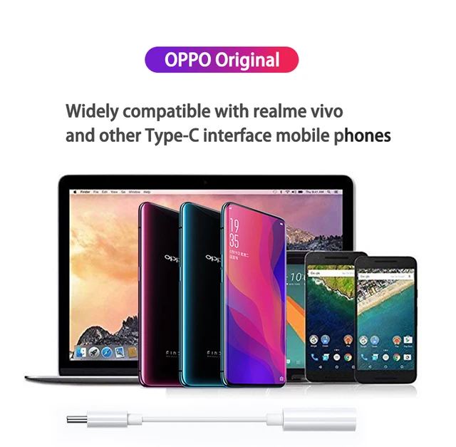 OPPO 電源アダプターイヤホンセット Oppoオリジナルusbタイプcに3.5ミリメートル3 5ミリメートル