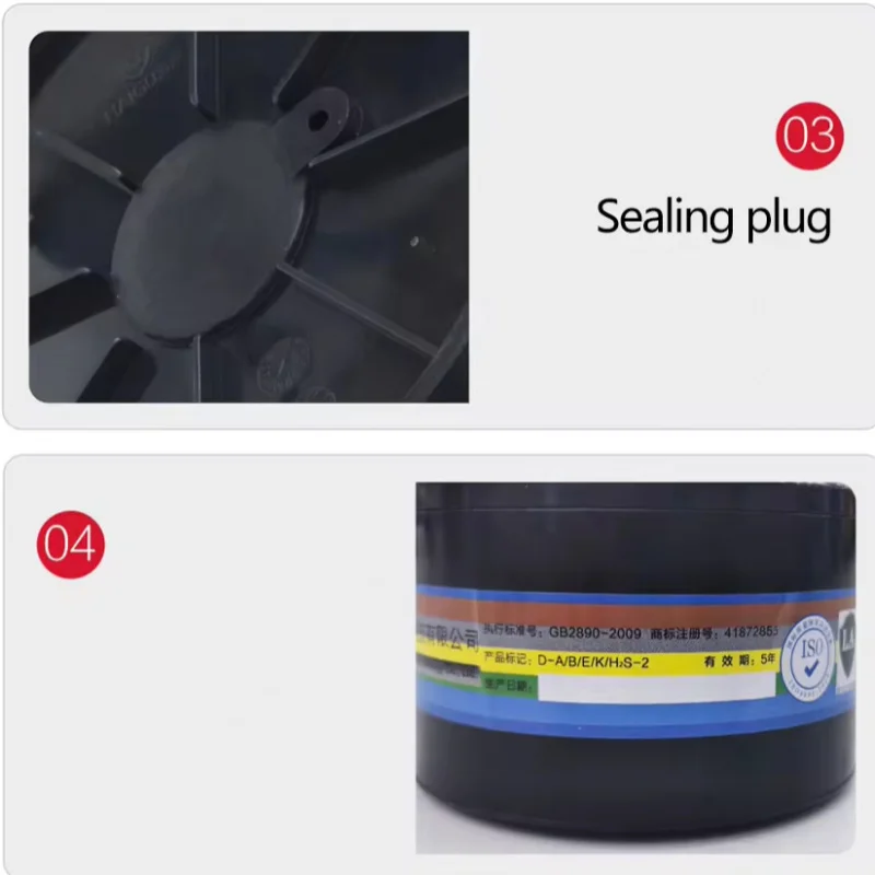Demi-masque filtrant HAIGU vert porté par un utilisateur, illustrant son utilisation en milieu professionnel pour la protection respiratoire.