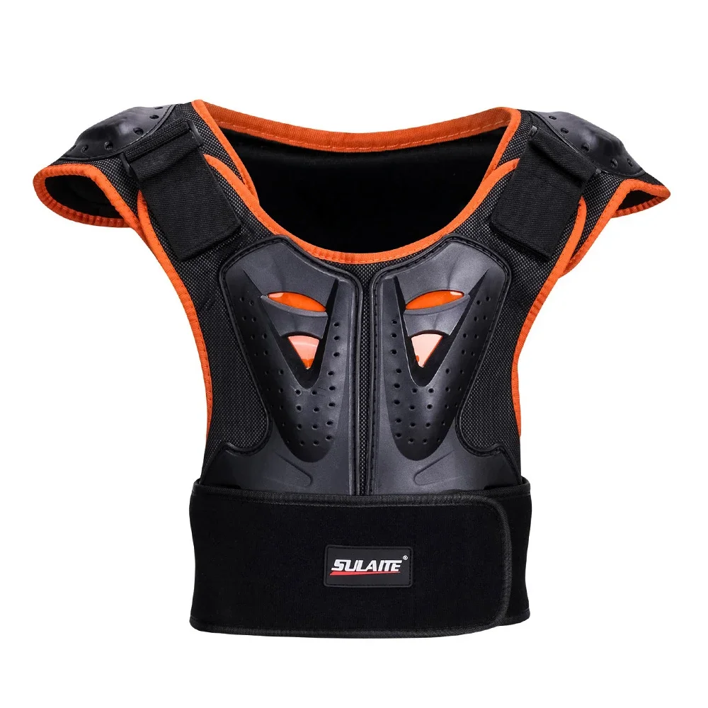 Children's Motorcycle Armor Kids Vest Body Protector Boys Sleeveless Jackets Motocross Clothing Riding Protective Gear Jackets