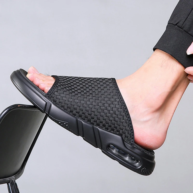 Mens Beach Shoes Casual Slides Non-slip Sports Sneakers Sandals Sneaker Slippers