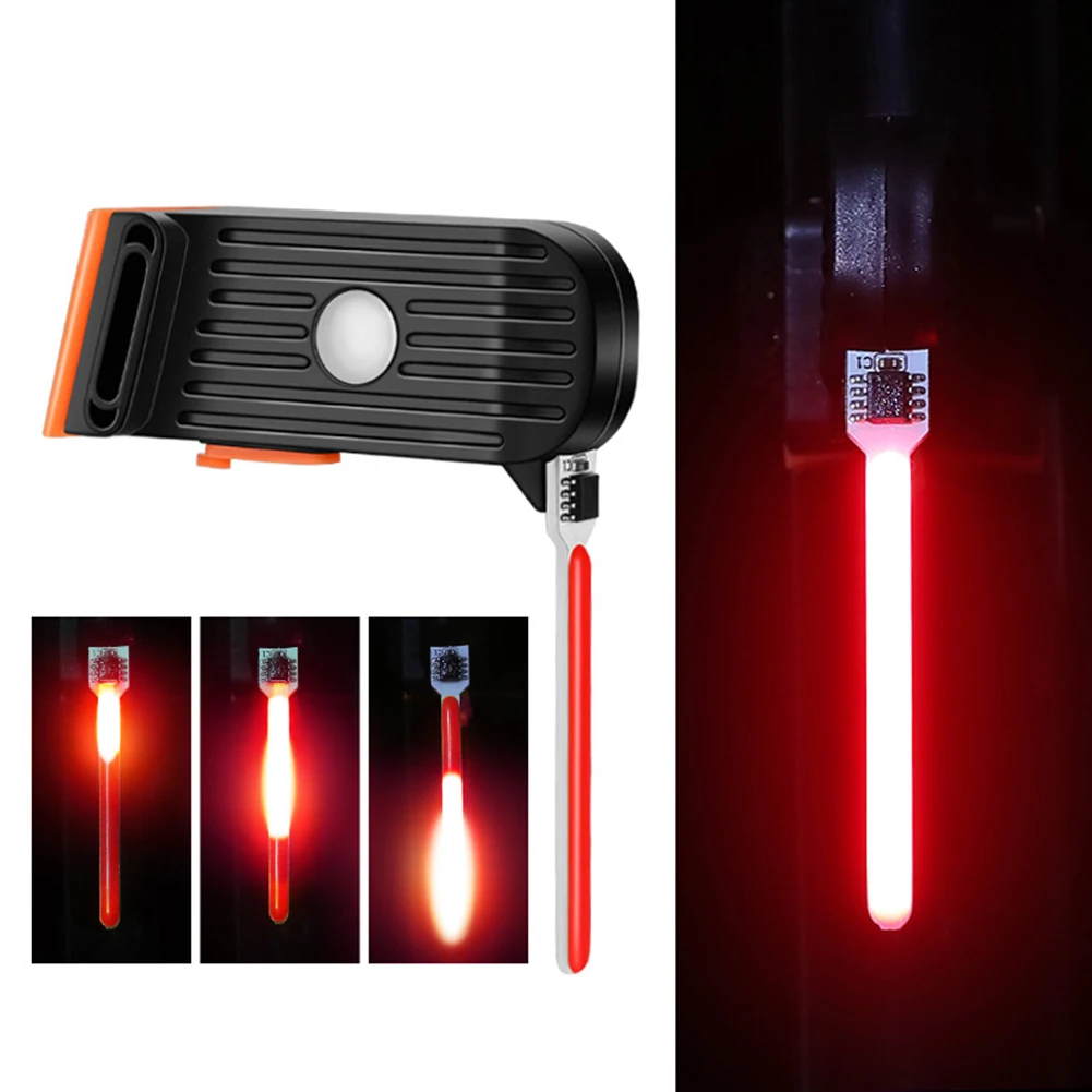 Night Cycling Red Light USB Rechargeable Bike Light Waterproof Cycling Safety Light Bicycle Light Bicycle Tail Light
