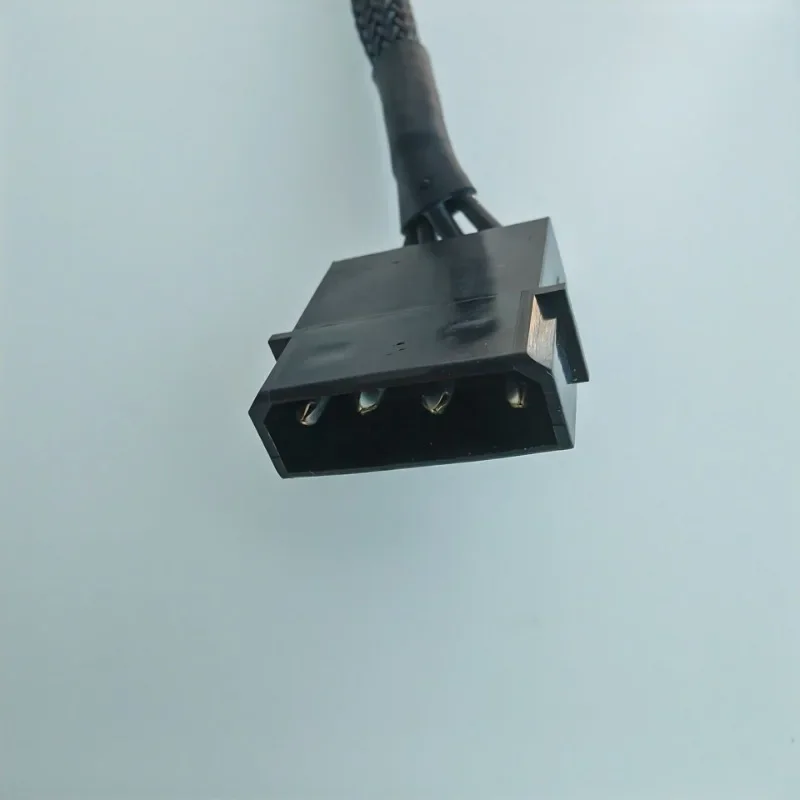 Cabo de Alimentação Atx 4pin Ide Molex para Portas Sata Cabo de Alimentação da Série 18awg 40cm 15.7 Polegadas para Cady Hdd de Camadas - Imagem 3
