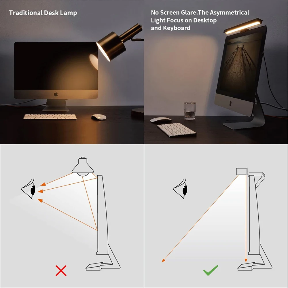 New Screen Light Desk Lamp Computer Light Screen Hanging Light New Table Lamp LCD Monitor Light For Study Laptop USB Light 5