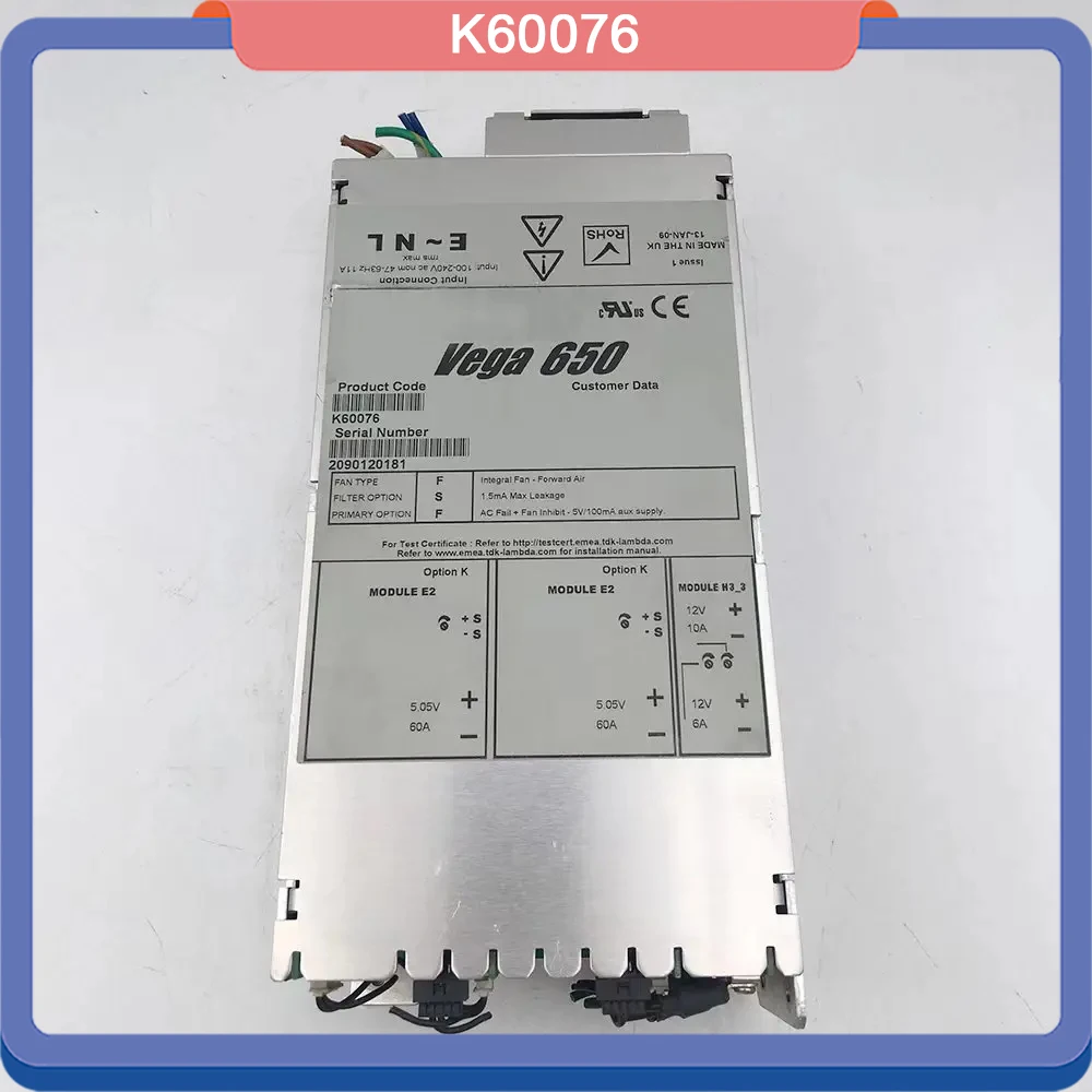 For TDK Lambda Vega 650 K60076 Multi Channel Device Power Supply Module High Quality Fast Ship