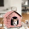 Cat House for Outdoor Waterproof Cats Dog Houses Villa Tent Collapsible Pet Shelter Foldable Pet House for Dog Home Pet Supplies 5