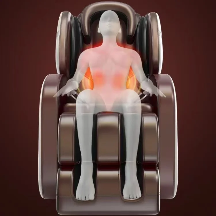 2024classic massage chair for the elderly sofa chair music full-body massage multifunctional massager 4