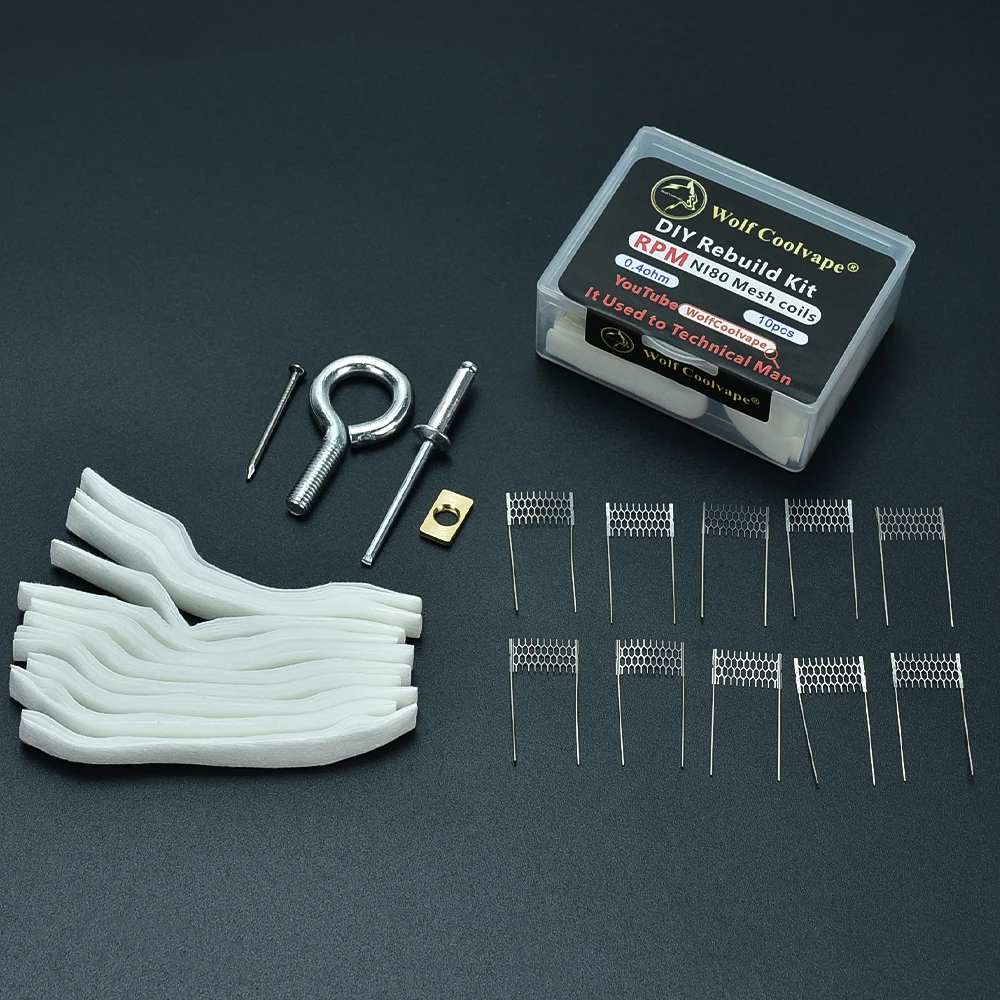 DIY Rebuild Kit VINCI VM1 0.3ohm RPM 0.4ohm Aegis Boost Ni80 0.4ohm ޽  PNP-VM6 0.15ohm A1 ޽ 