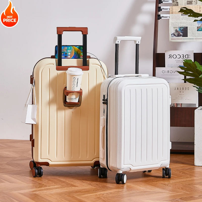 Aluminium Magnesium Koffer Mit Becherhalter Und Spinner Rollen_voghion.com