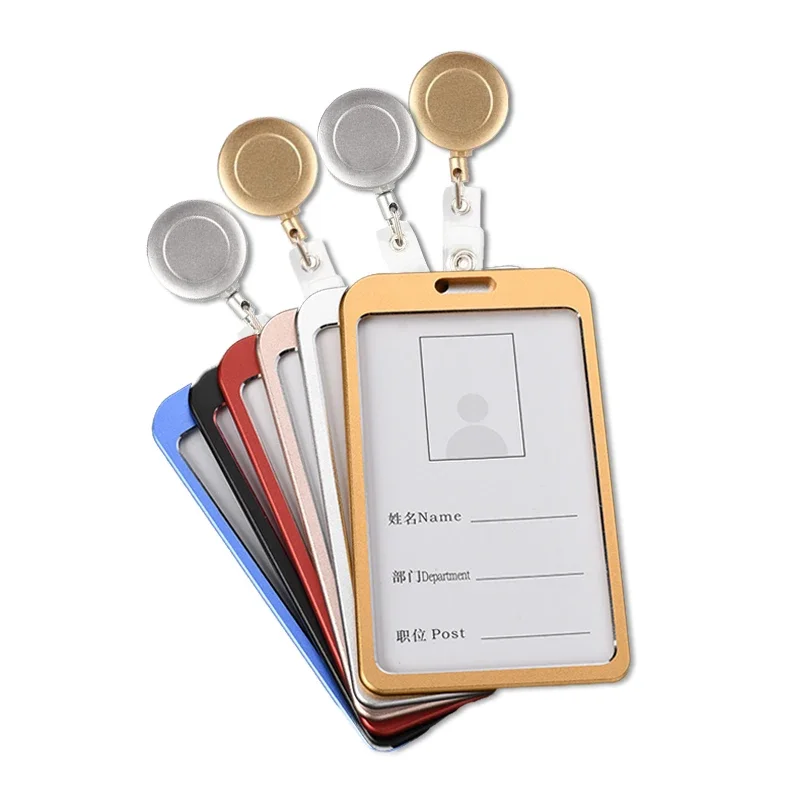Premium Aluminium Alloy ID Card Holder & Business Card Wallet