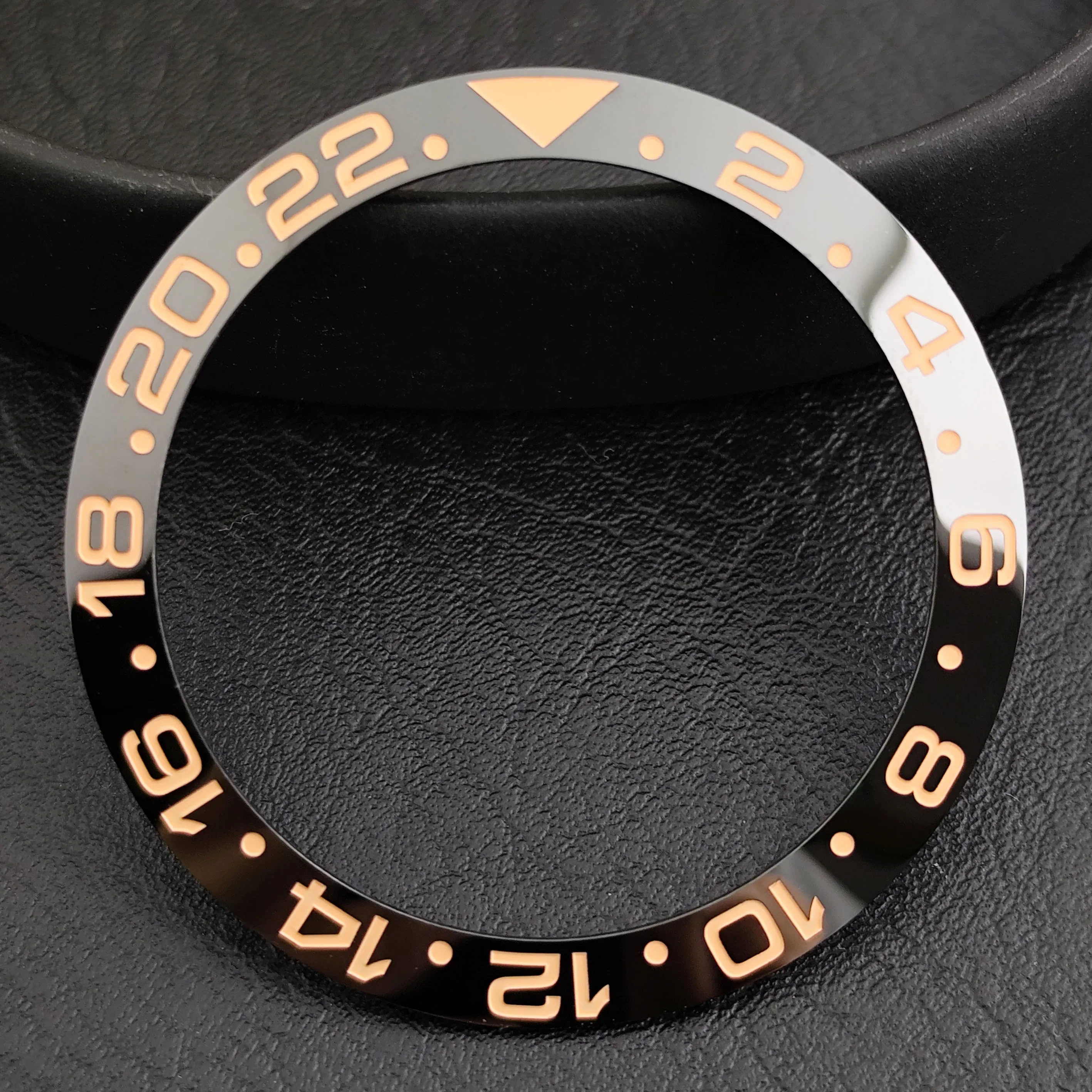 38mm Ceramic Diving Bezel Insert for Men's Watch Replacement