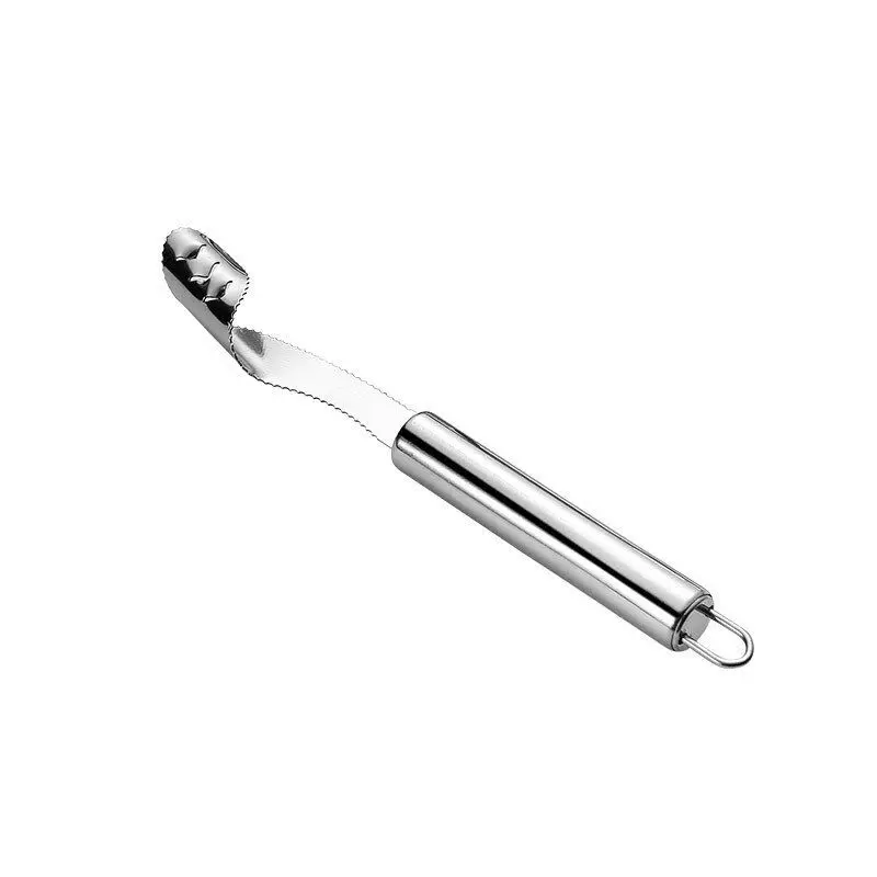 Aço inoxidável corer pimenta corer amargo cabaça removedor de sementes núcleo faca de escavação cortador de pimenta verde ferramenta de escavação de sementes cozinha 7