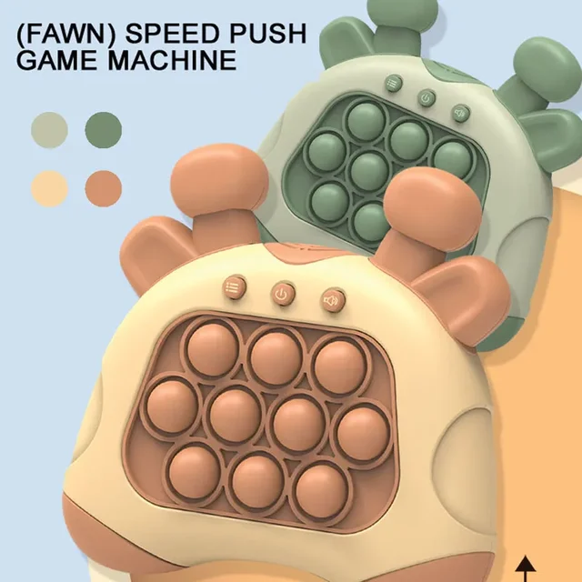 팝 퀵 푸시 버블 게임 콘솔: 스트레스 해소와 감각 완화의 완벽한 장난감