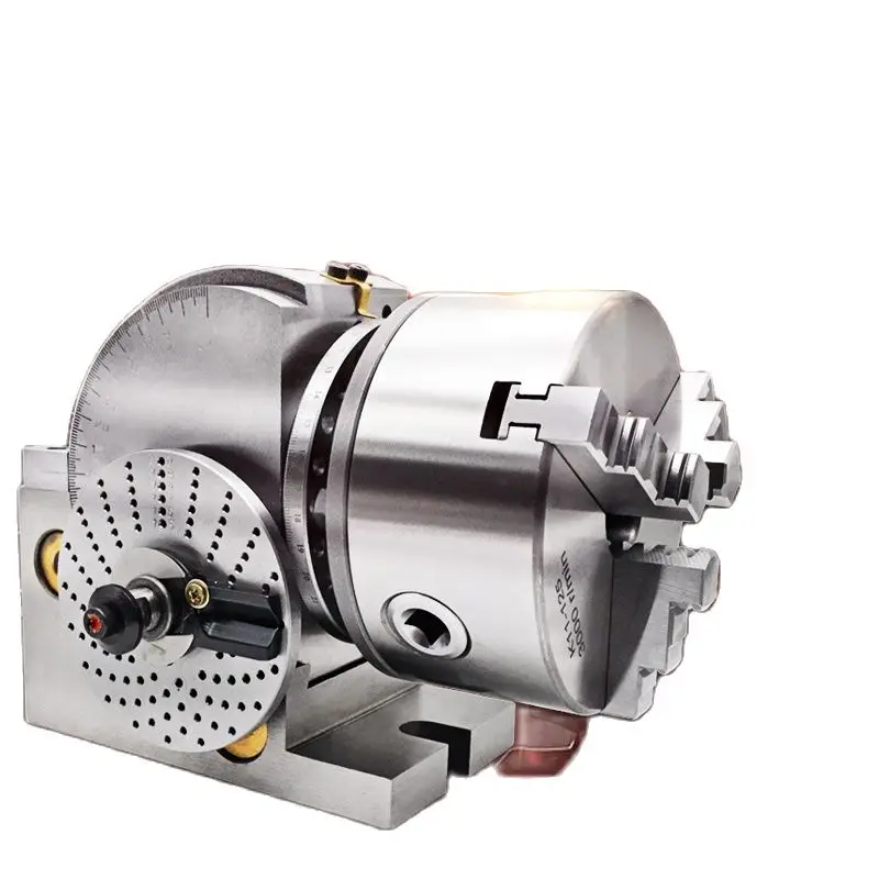 BS0100MM125MMPrecisionMillingMachineIndexingHeadwith3jaw