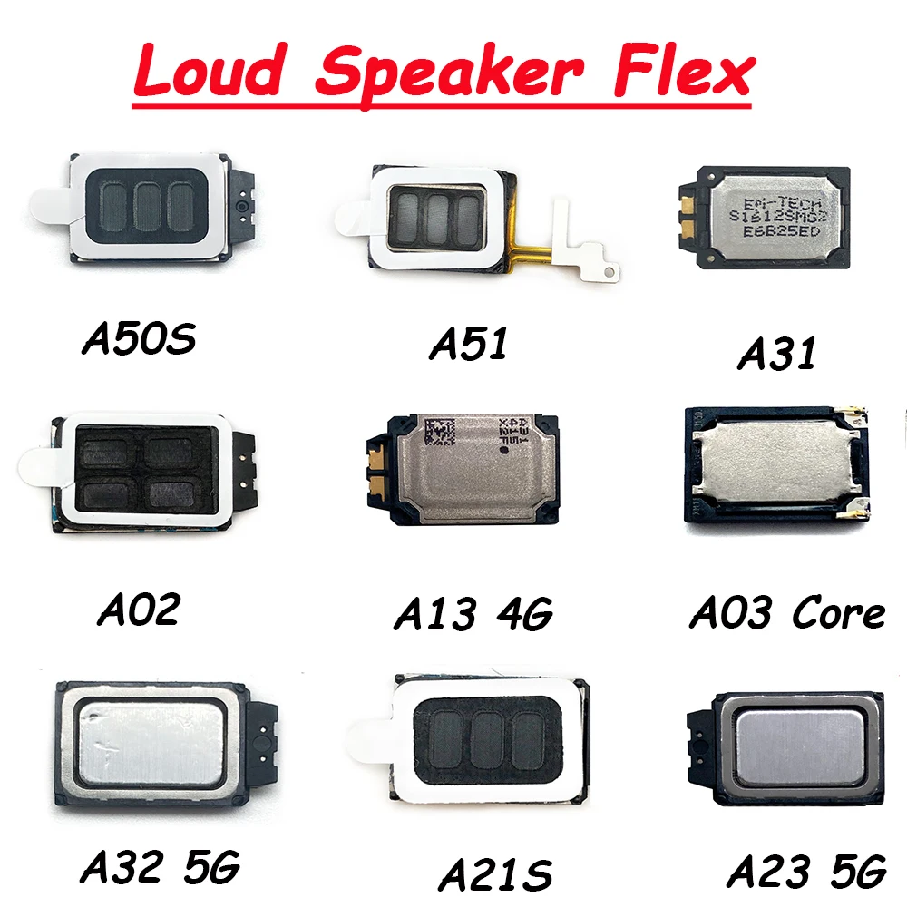 

New Rear Inner Ringer Buzzer Loud Speaker For Samsung A50s A02 A31 A51 A03 Core A22 A32 4G 5G A73 A21S A04 A42 A02 A13 A23 4G