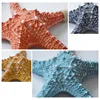 Nautical Style Home Wall Hanging Decoration Resin Starfish Background Decor Pendant Modern Creative Wall Ceramic Goldfish Vase 5