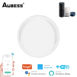 Aubess Smart IR Controller Wifi Smart Home Blaster Infrared Wireless Remote Control Via Smart Life Tuya APP  For Alexa Google