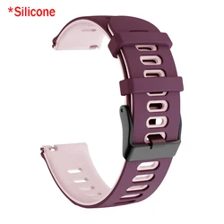 Premium Leather Watchband Replacement - Sport Bracelet, 20mm/22mm Strap - 1pcs 22mm (Winered Pink)
