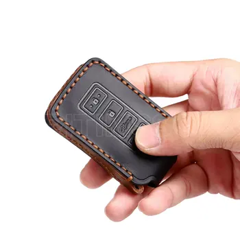 Custodia per chiave Auto in pelle fatta a mano per Lexus NX ES GS RX IS RC LX 200 250 350 450H 300H ES200 portachiavi a distanza automatico Shell Fob - Custodia per chiave Auto in pelle fatta a mano per Lexus NX ES GS RX