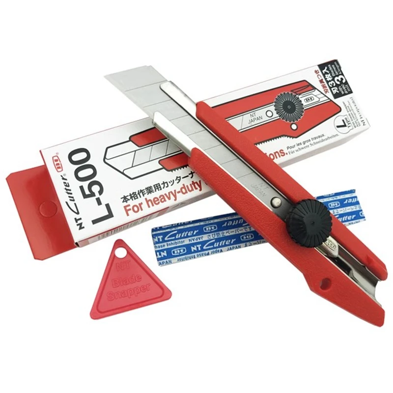 NT エヌティー カッター A-500RP 工具　DIY NT Cutter L-500P Utility Knife Snap off Blade 18mm Screw