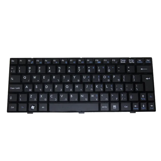 Teclado Do Portátil Para MSI L1600 U100 U100P U100W U100X U110.