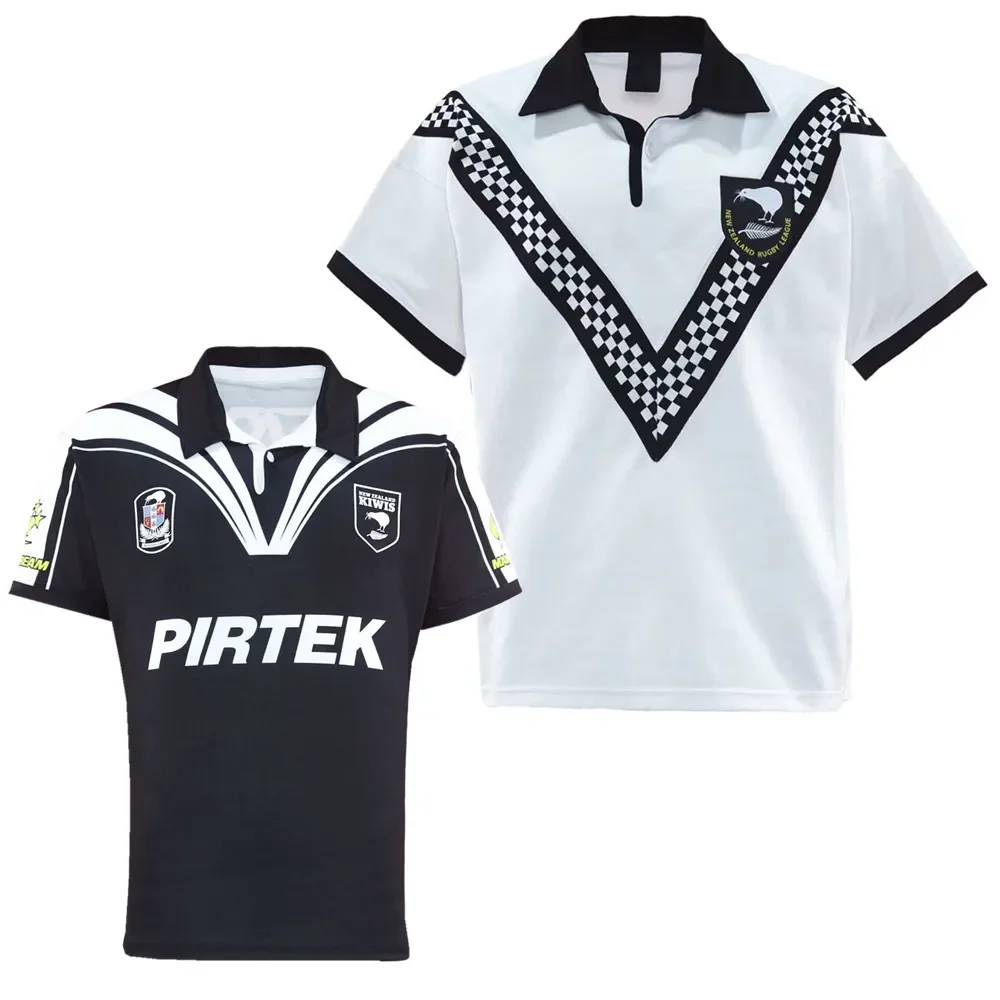 LANGMAO Retro Version Kiwis Rugby Jersey KIWIS Rugby Shirt T-Shirt Customize Name And Number