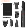 MAXGROOM 4 in 1 Body Hair Trimmer Kit for Men Pubic Hair Shaver Nose Beard Trimmer Electric IPX6 Waterproof Groin Shaver for Man 1