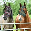 1Pc Horse Face Mask Anti Fly Breathable Stretch Knitted Mesh Anti Mosquito Mask Horse Riding Equestrian Equipment 3
