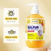 500ml Deep Cleansing Sulfur Mite Removal Body Wash Oil Control Shower Gel  Bath and Body Cleansers 3