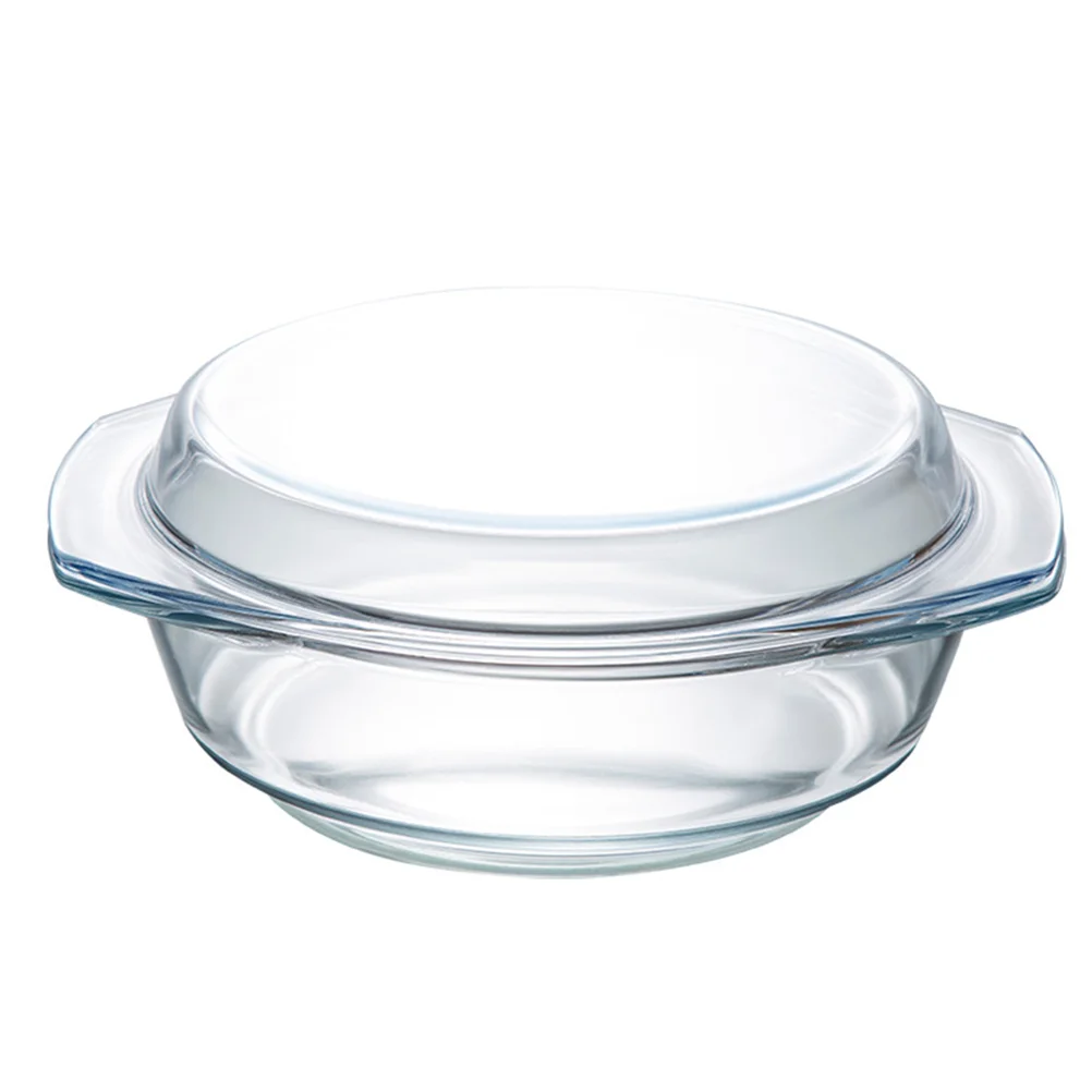 

Tempered Glass Bowl Microwaveable Bowls Casserole Soup Serving Dishtowelsforkitchen