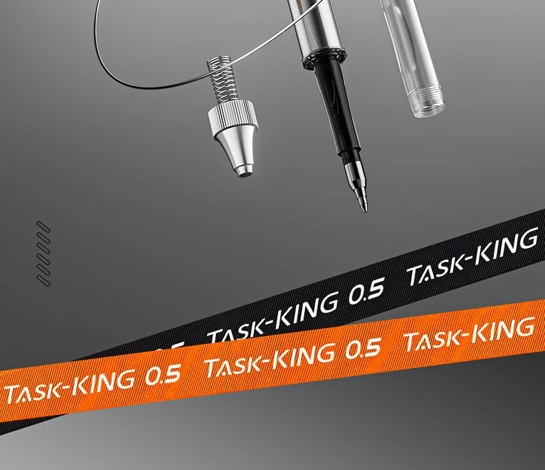 M&G 0,5 mm schwarzer Druckknopf-Gelstift mit Anti-Shake-Schnelltrocknungsformel, Design mit niedrigem Schwerpunkt für Studenten und Büro – Detail 15