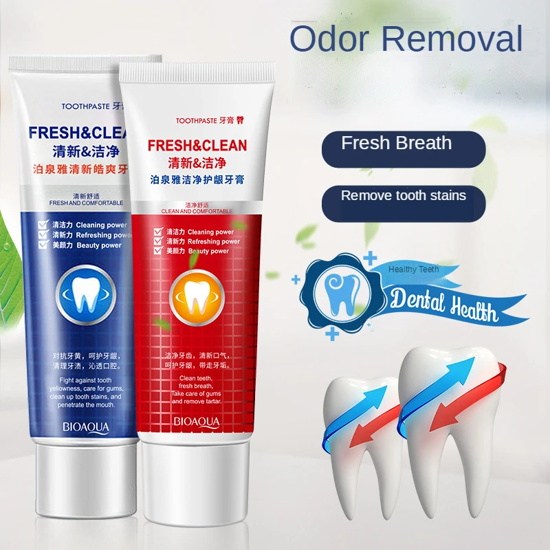 Bioaqua Teeth Whitening Toothpaste Cranberry Mint Gum Care Toothpaste