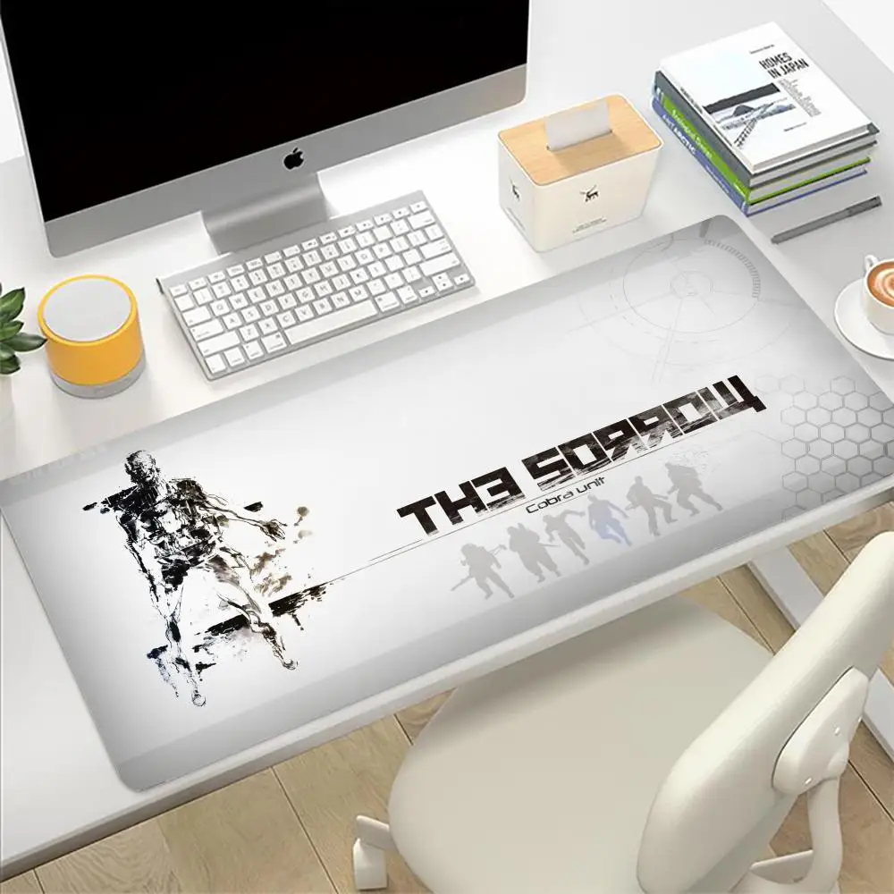

Computer M_Metal Gear Solid Computer Mat Keyboard Accessories Anti-Slip Mat Leather PU Mouse Pad Gaming Carpet Mouse Pad Gaming Laptop