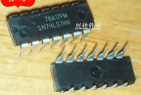 

10 шт. Новый 74LS14 SN74LS14N HD74LS14P DIP14