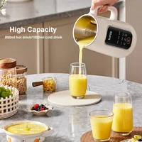 SUPOR – mélangeur alimentaire 220V, nettoyage automatique, multifonction, brise-mur, Machine à lait de soja, 1000ML, DJ10B-P28E 5