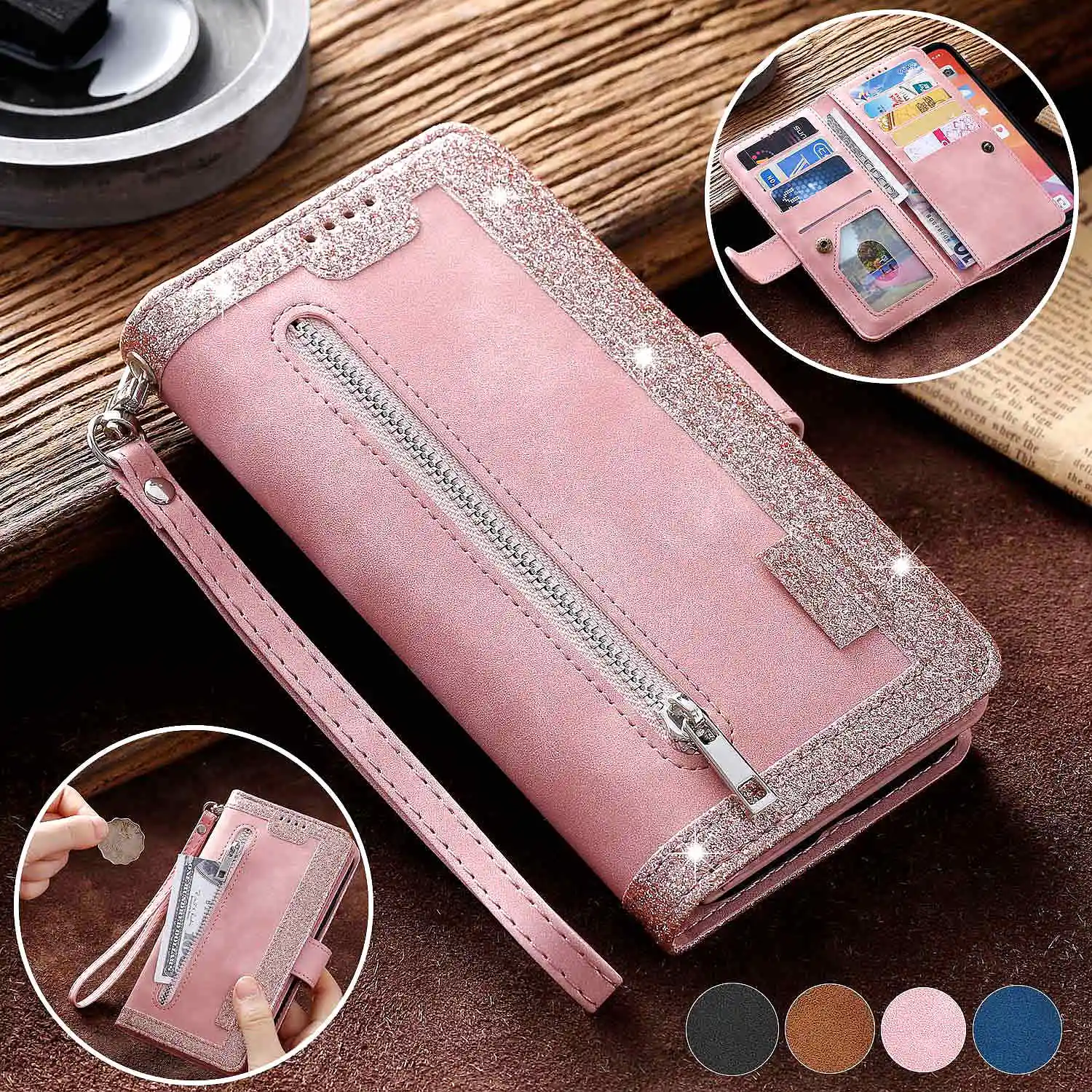 9-card-slots-case-for-iphone-15-pro-max-15-pro-15-plus-zipper-wallet
