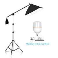 SH 50x70CM Softbox Photo Lighting kit With 2M Tripod And Arm Stand Photo Studio With E27 Photography Base Photo Studio Kit - Image 6
