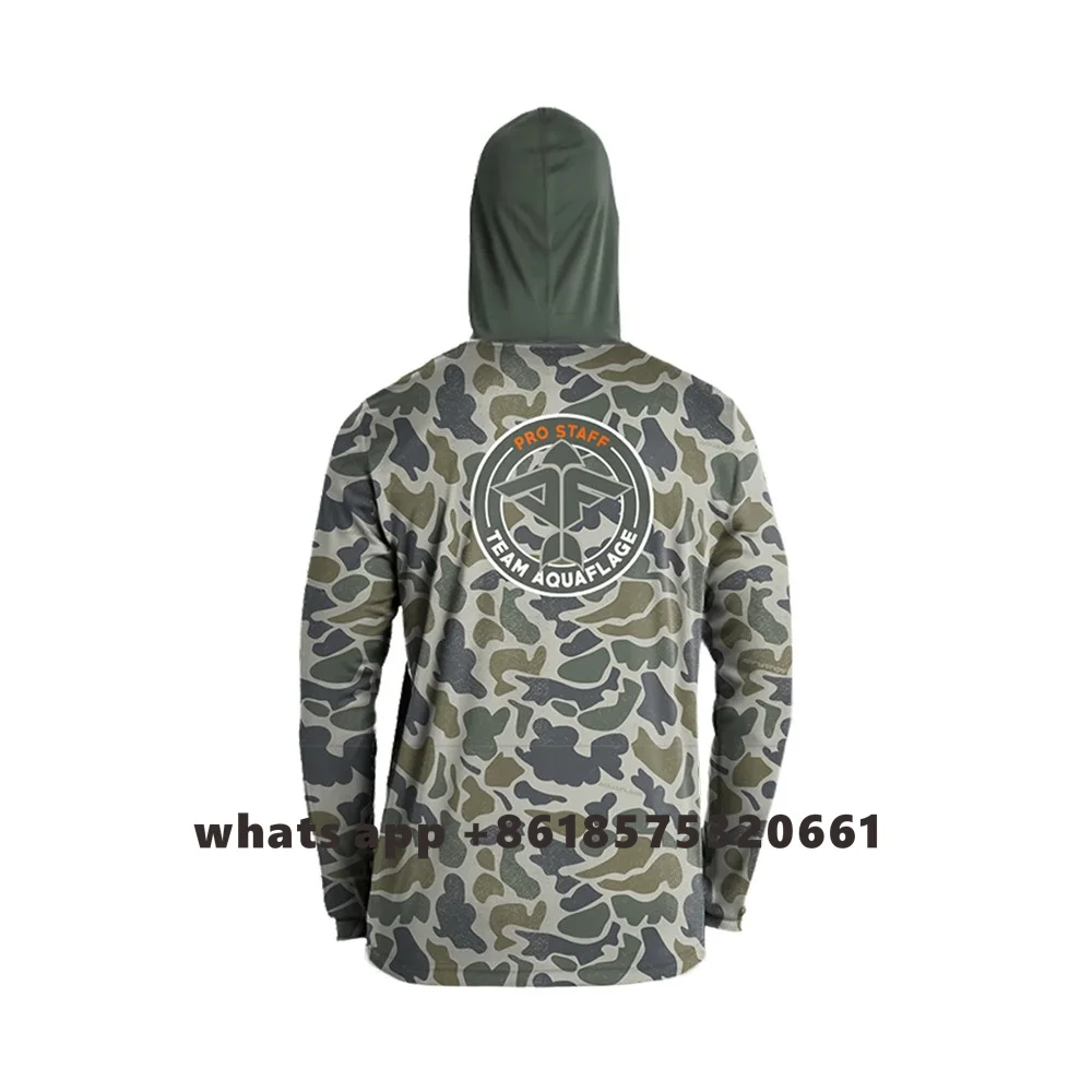 Kids Long Sleeve Fishing Hoodies Outdoor UPF 50 Sun Protection Performance Shirt Moisture Wicking Breathable Clothing