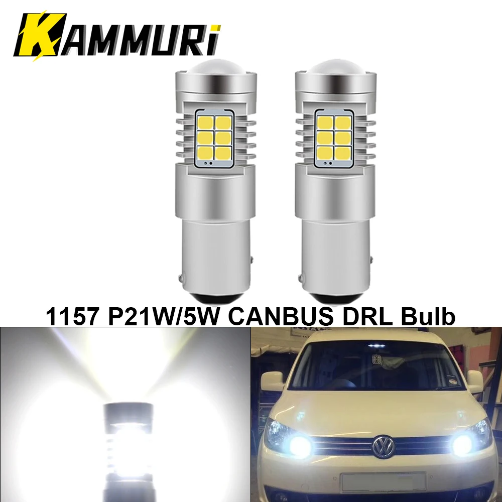 KAMMURI Xenon White No Error 1157 P21 5W Car LED Bulbs For Volkswagen kammuri-xenon-white-no-error-1157-p21-5w-car-led-bulbs-for-volkswagen