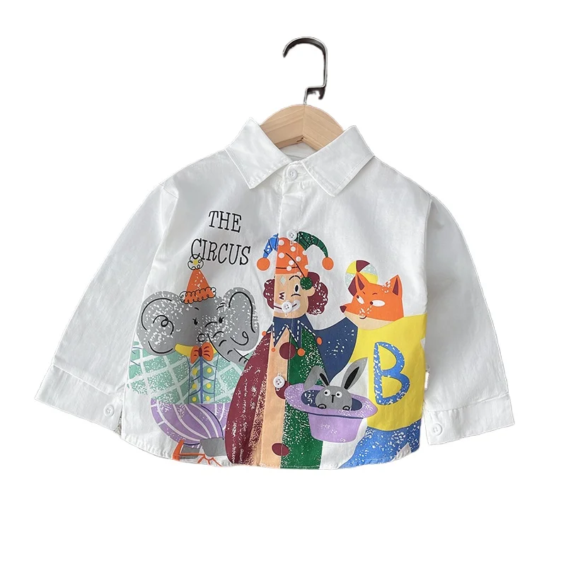 Kids Shirts Spring Thin Long Sleeve For 1 2 3 4 Years
