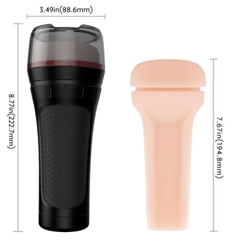 Male Masturbators Cup Adult Sex Toys Realistic Textured Pocket Vagina Pussy Man Masturbation Cup Stroker Penis Sleeve Sex Toys 5