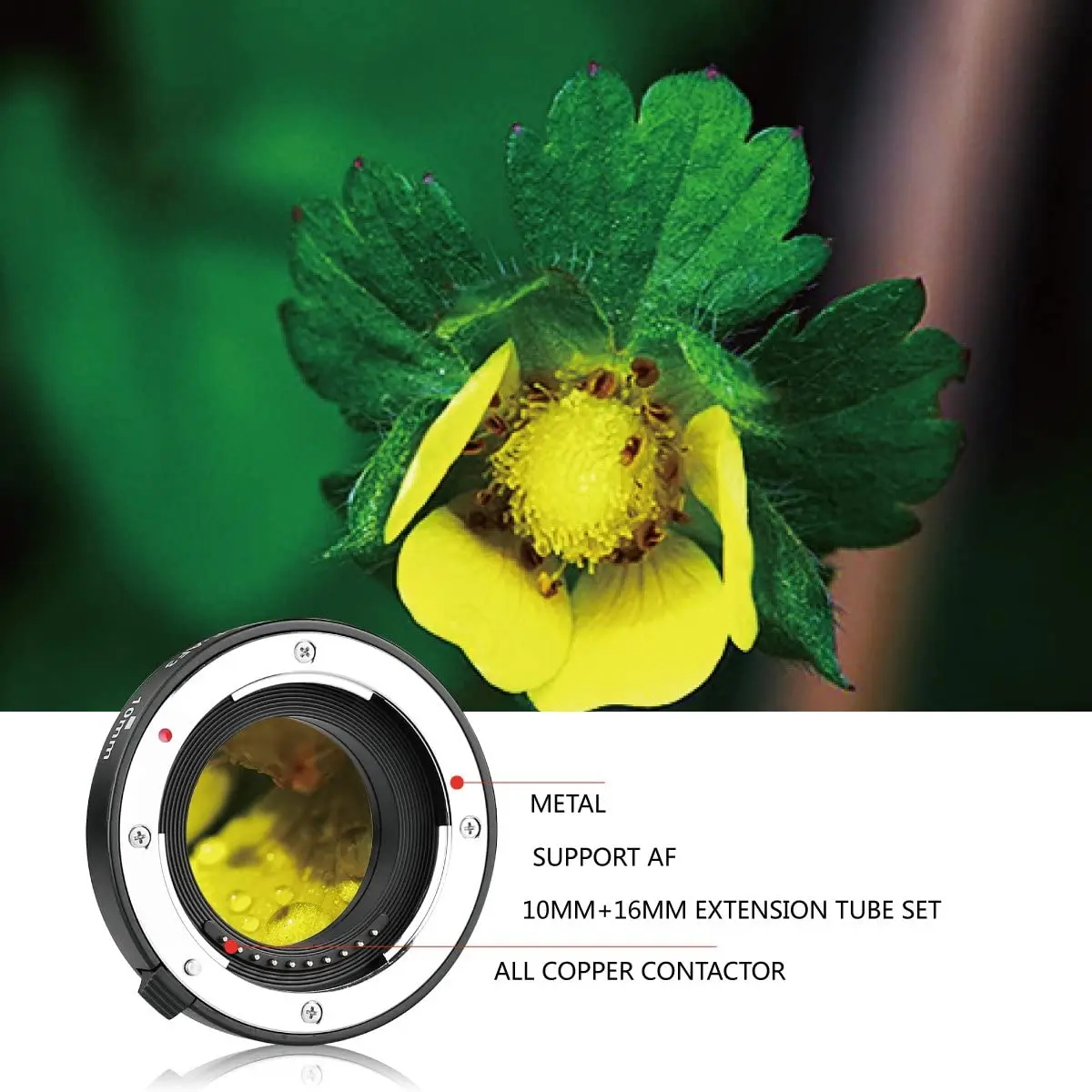 Anello Di Estensione Macro Automatico Adatto Per Fotocamere - Foto 6