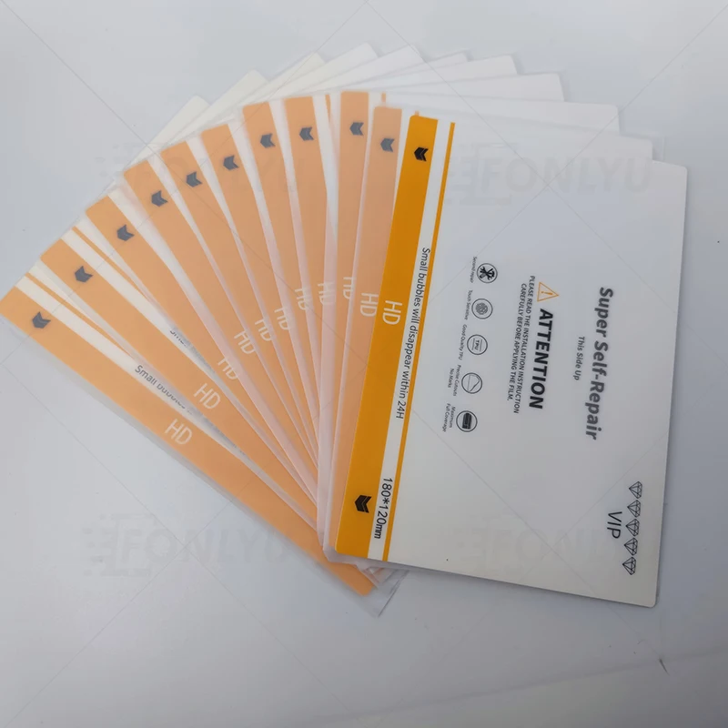 50Pcs Hydrogel Sheet Self Repair Mobile Phone Screen Protector HD Clear Matte Privacy Membrane for Film Cutter Plotter Machine
