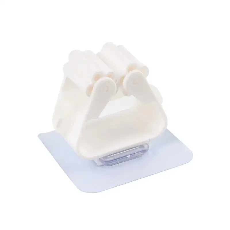 1pcs Punch-free Mop Holder Bathroom Shelf Wall-Mounted Mop Broom Hanger Self Adhesive Hooks Bathroom Storage Home Accessories 6