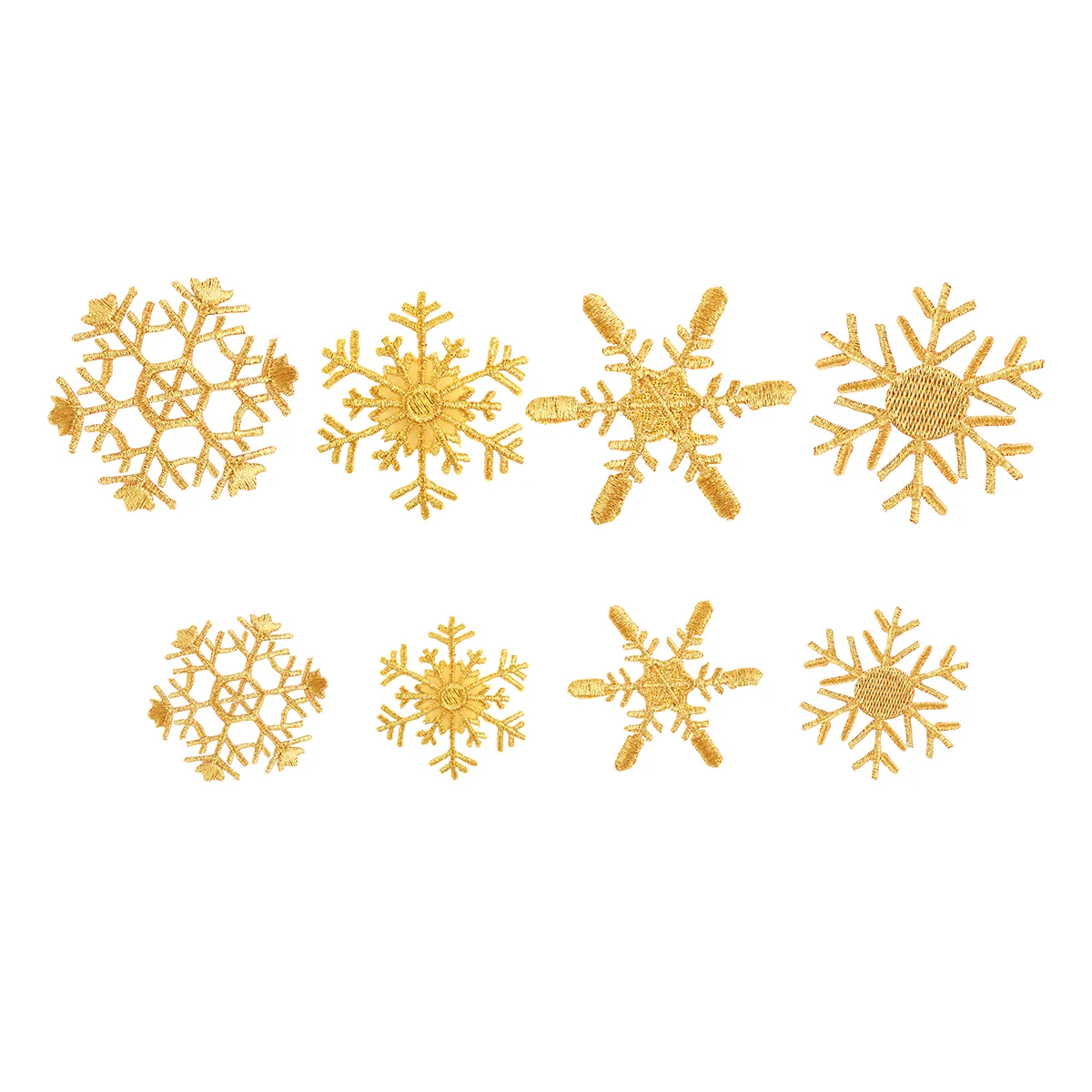 

Christmas Snowflake Ironing Patch Embroidered Sticker Clothing Patching Stickers
